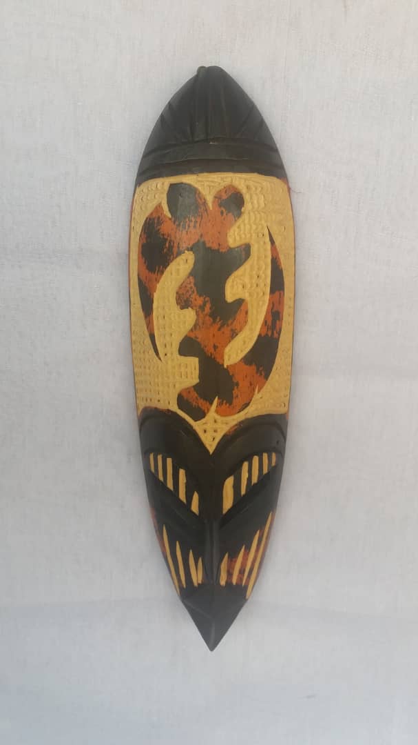 African Wooden Wall Decor Masks