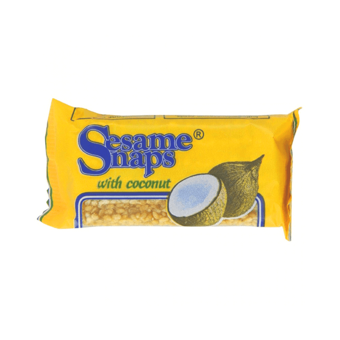 MASSesame Snaps Coconut 30g Box of 24-Fd