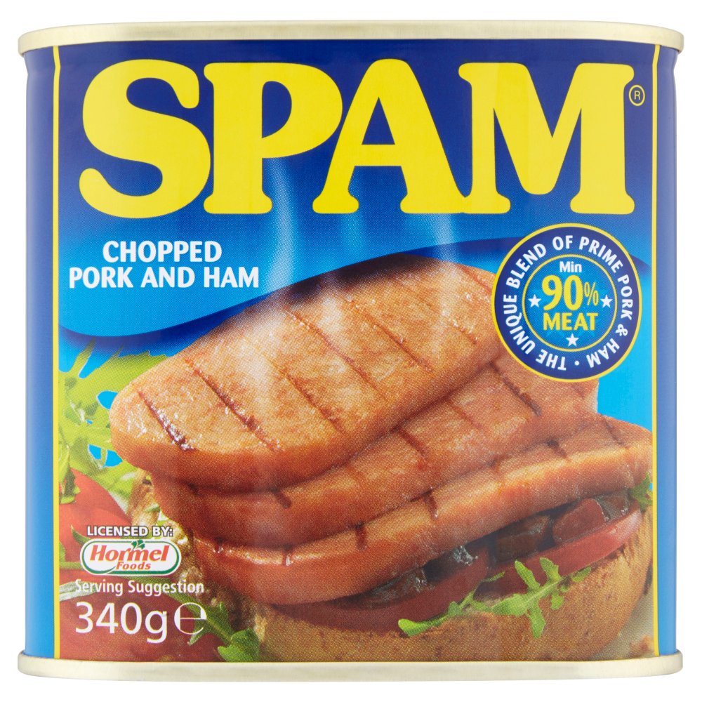 Spam Chopped Pork and Ham 340g-Food