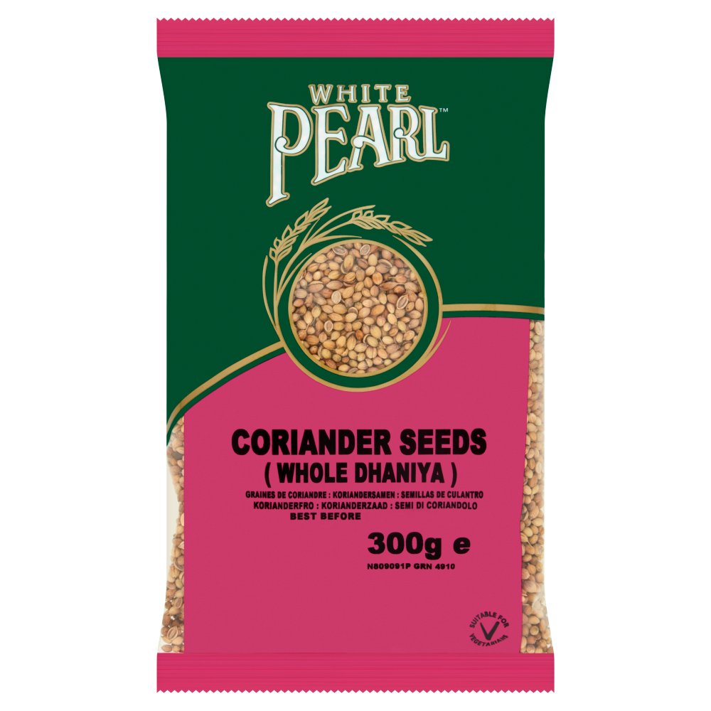 White Pearl Coriander Seeds 300g-Food