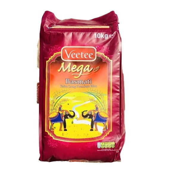 Veetee Mega Long Basmati Rice 10kg