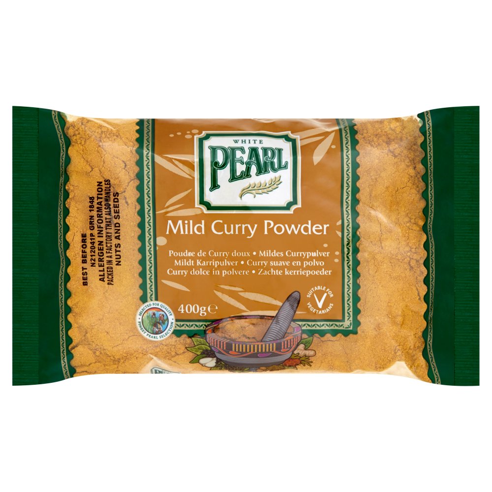 White Pearl Mild Curry Powder 400g-Food