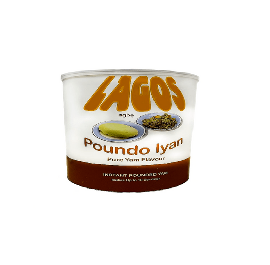 Lagos Pounded Yam 2kg Box of 4