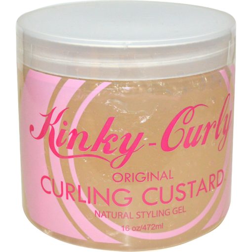 MASKinky Curly Original Curling Custard Natural Styling Gel 8oz-Food