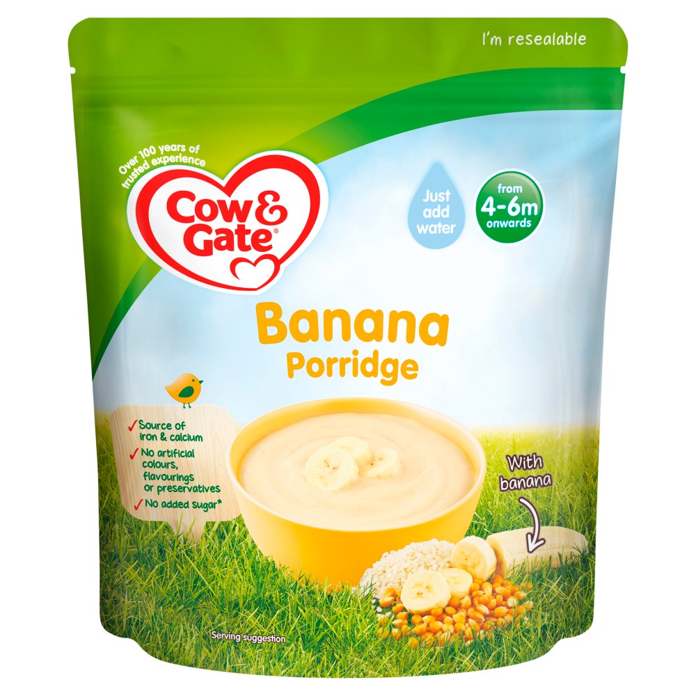 MASCow & Gate Banana Porridge Baby Cereal 125g-Food
