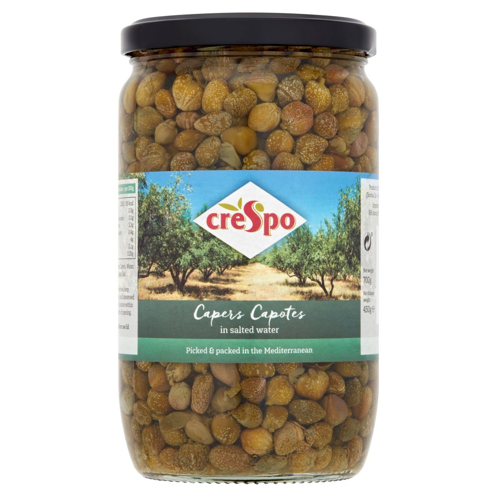 Crespo Capers Capotes in Salted Water 700g