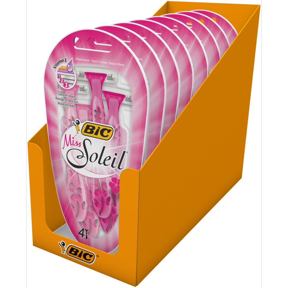 MASBIC Miss Soleil BL 4 Razors-Food