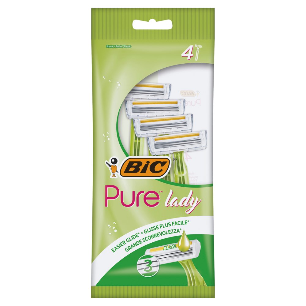 MASBIC Lady Pure Aloe Vera 4 Razors-Food