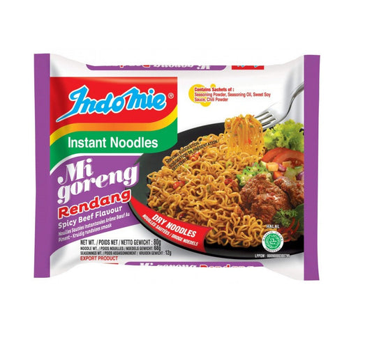 Indomie Noodles Mi Goreng Rendag 80g