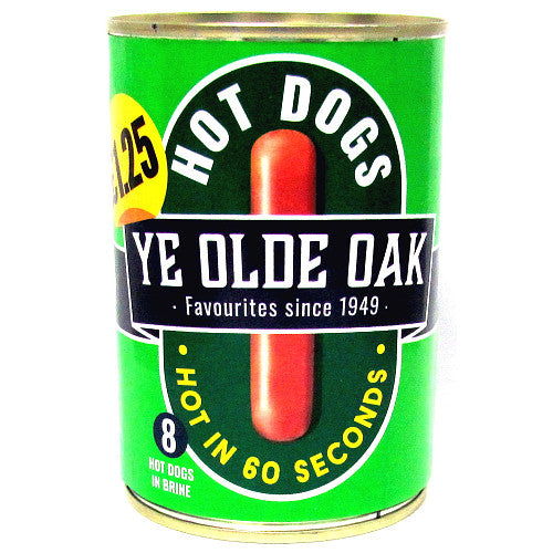 SKYe Olde Oak Hot Dogs in Brine 400g