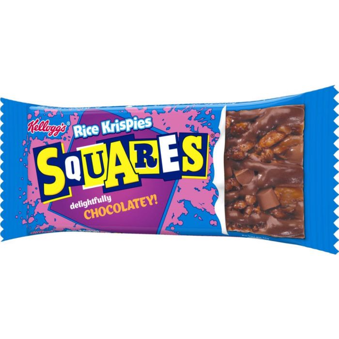 MASKellogg's Rice Krispies Squares Delightfully Chocolatey Bars 36g-Food