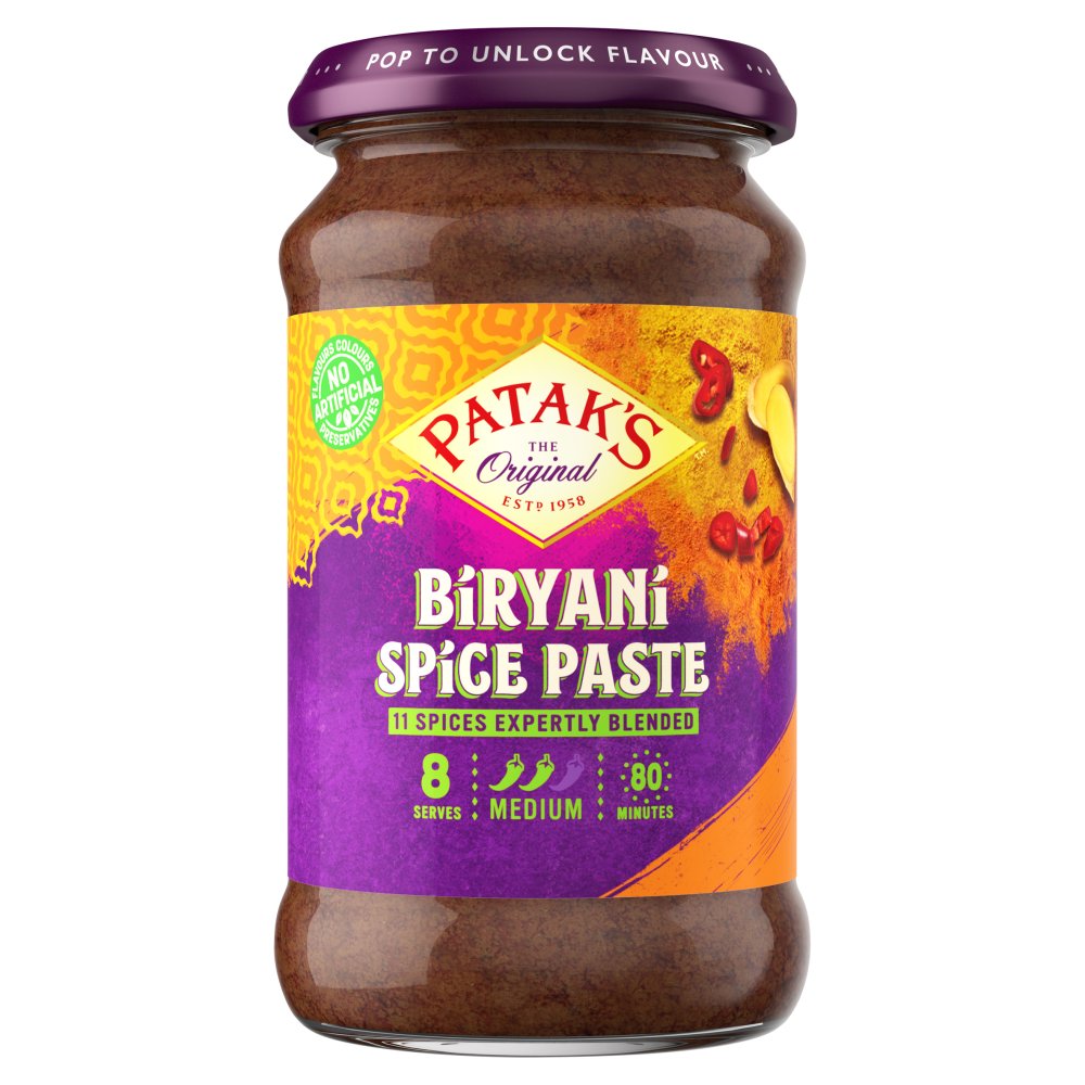Patak's Biryani Spice Paste 283g