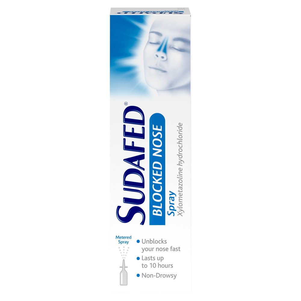 Sudafed Blocked Nose Spray 15ml-Food