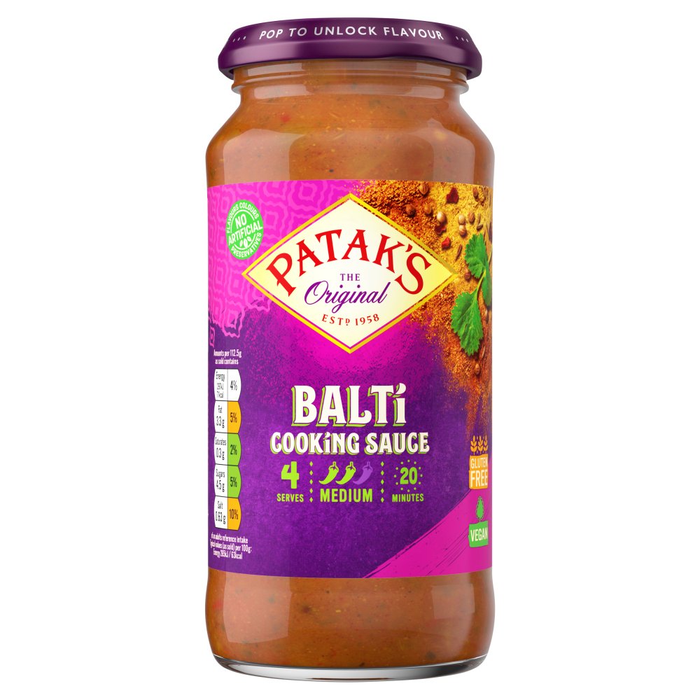 MASPatak's Balti Cooking Sauce 450g-Food