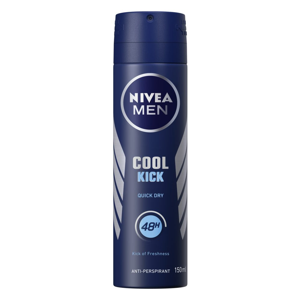 MASNIVEA MEN Cool Kick Anti-perspirant Deodorant Spray 150ml-Food