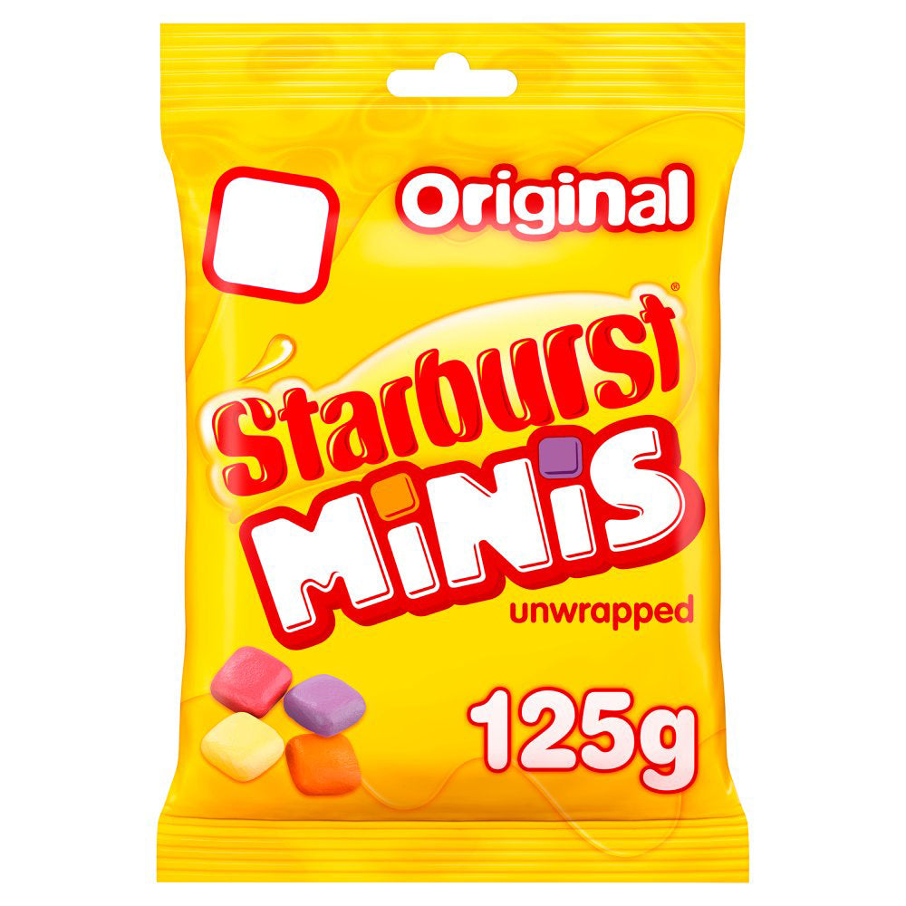 Starburst Minis Original Sweets Treat Bag 125g-Food