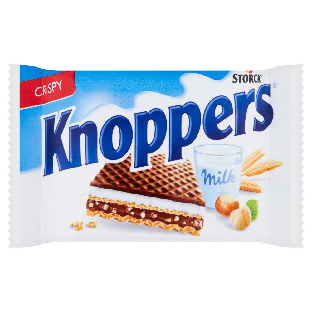 MASKnoppers Crispy Milk Hazelnut Wafers 25g-Food