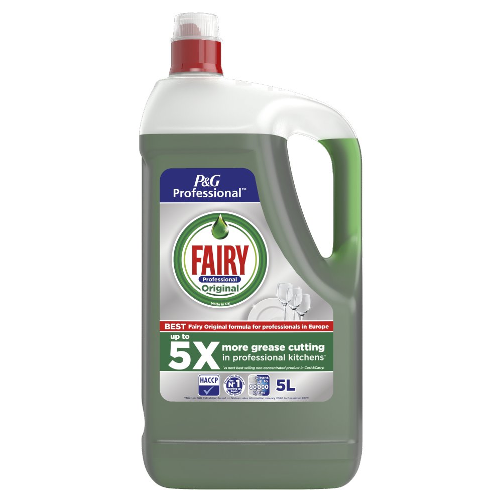 MASFairy Professional Washing Up Liquid Original 5L-Food