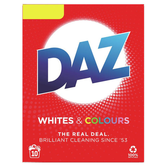 MASDaz Washing Powder Whites & Colours 10 Washes 650g-Food