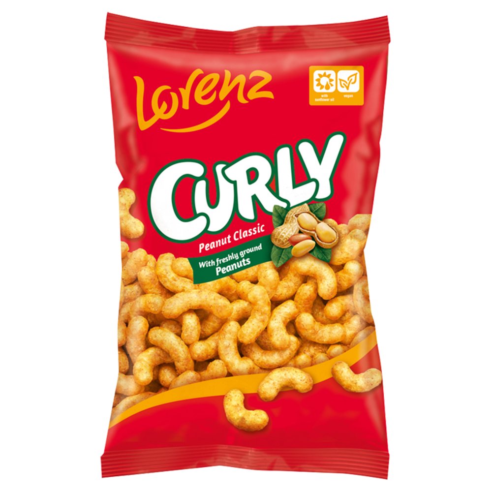 MASLorenz Snack-World Curly Peanut Classic 120g-Food