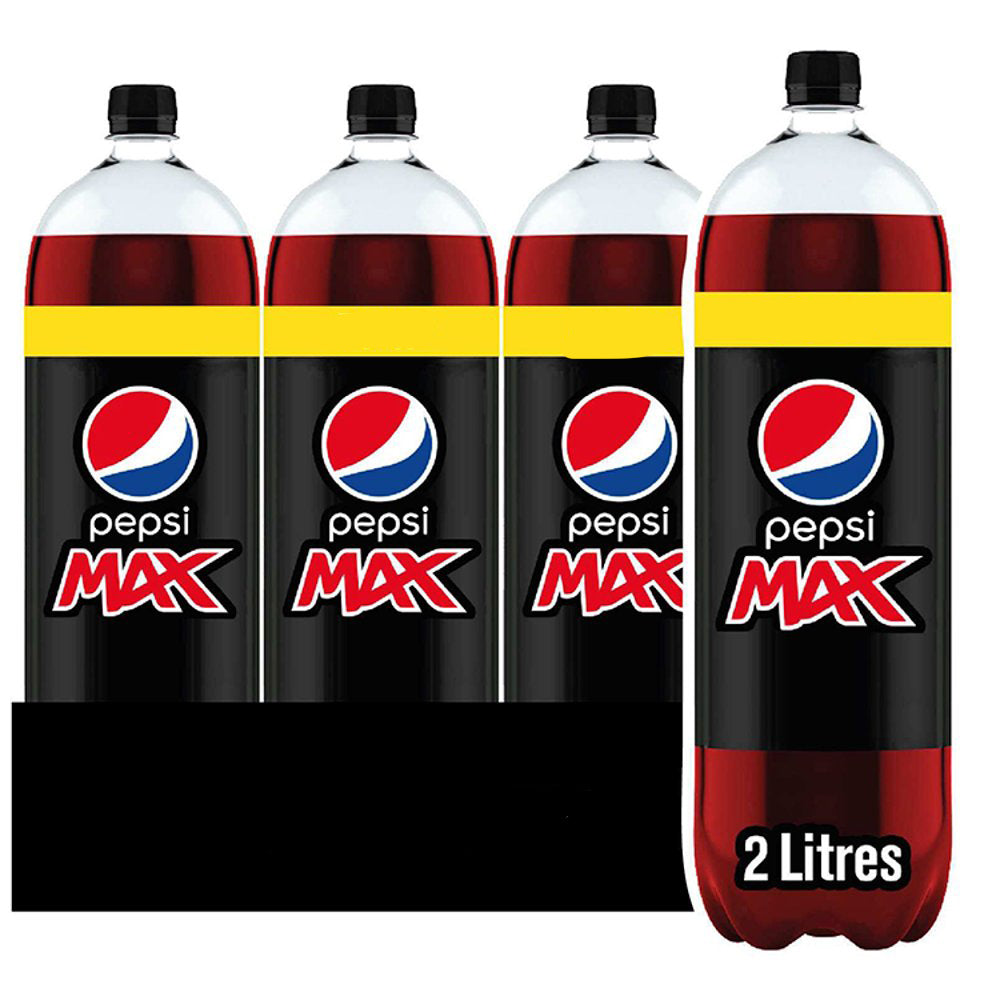 Pepsi Max No Sugar Cola Bottle 2L-Food