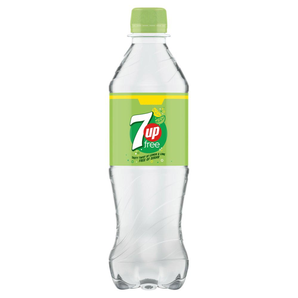 7UP Free Lemon & Lime Bottle 500ml