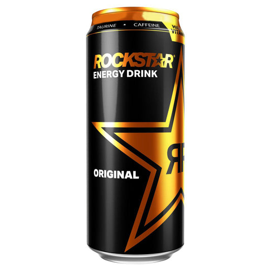Rockstar Energy Drink Original Can 500ml-Food