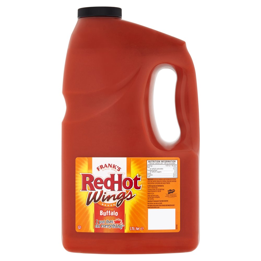 MASFrank's RedHot Wings Buffalo Sauce 3.78L-Food