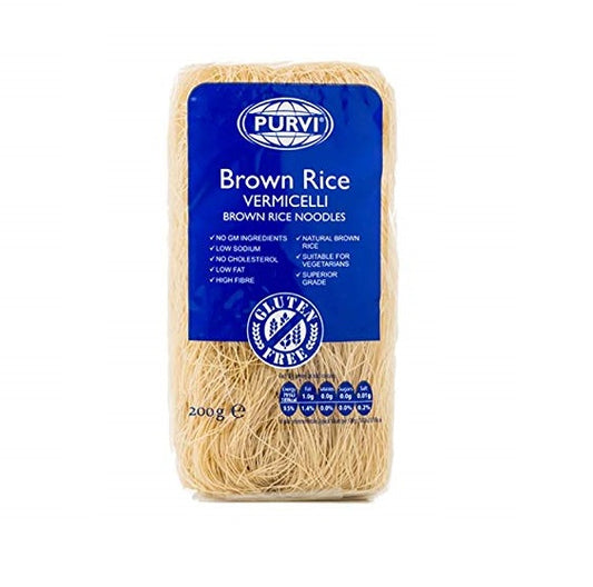 Purvi Brown Rice Vermicelli 200g