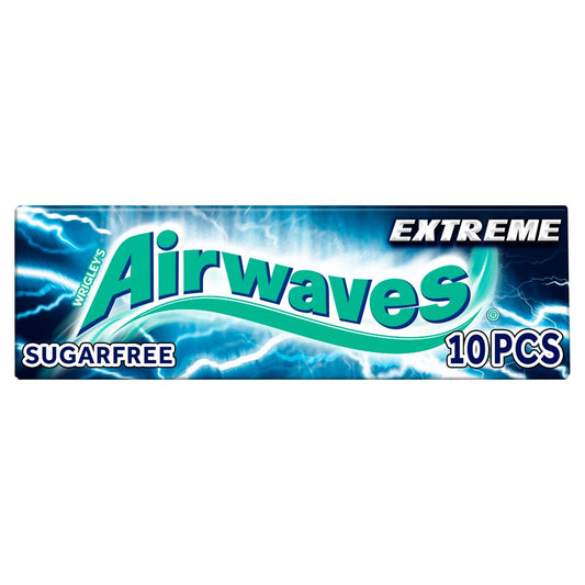 MASAirwaves Extreme Sugar Free Chewing Gum 10 Pieces-Food