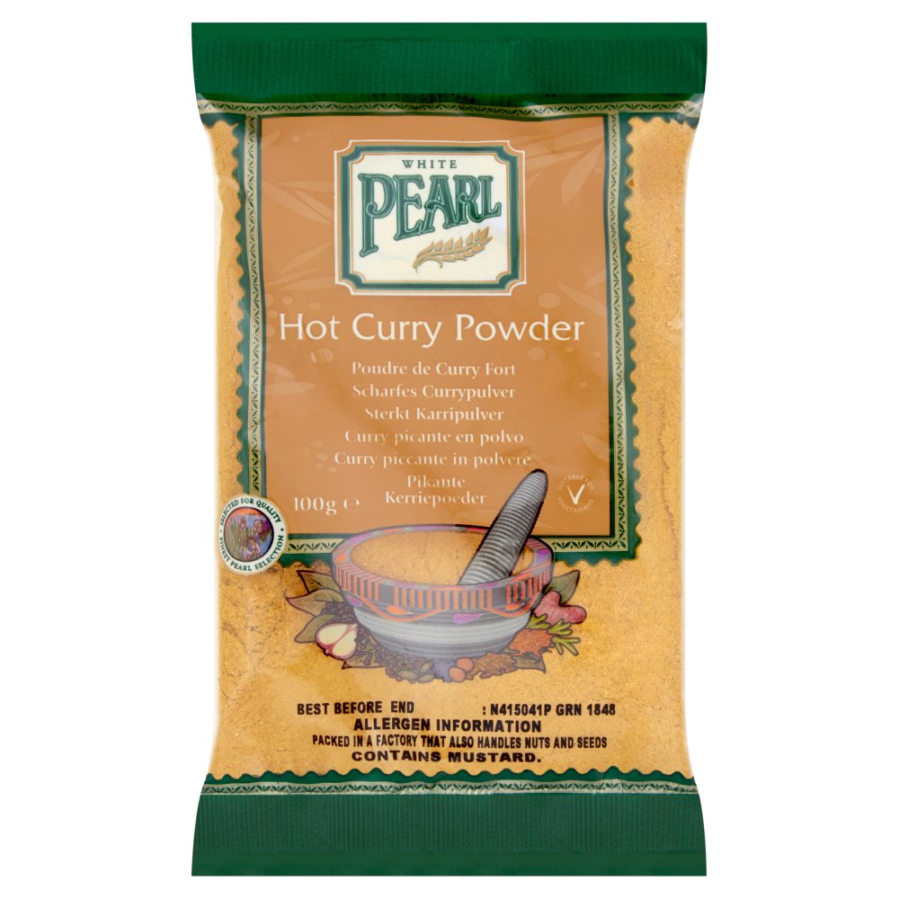 White Pearl Hot Curry Powder 100g-Food