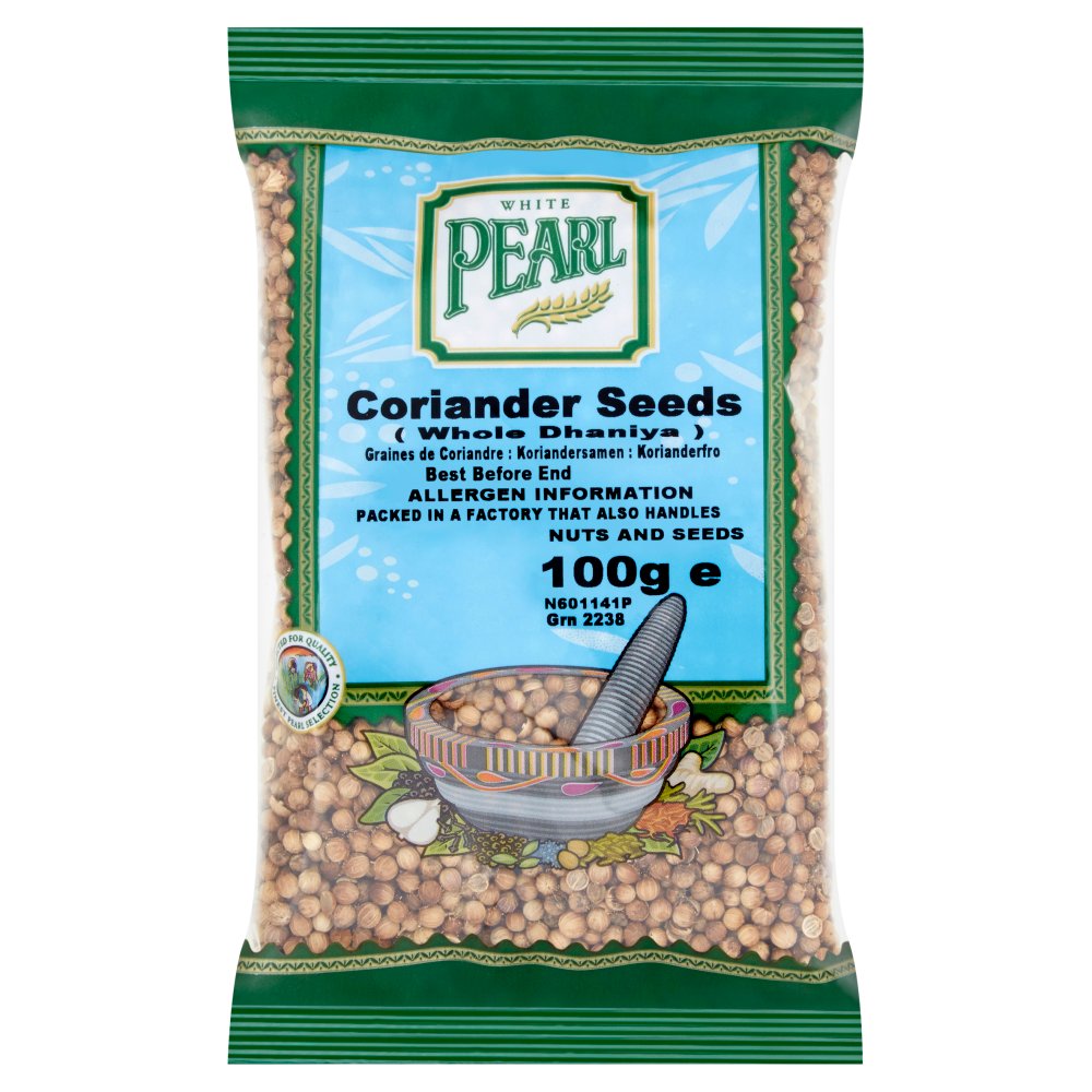 White Pearl Coriander Seeds 100g-Food