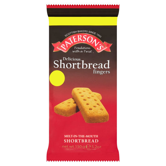 MASPaterson's Delicious Shortbread Fingers 150g-Food