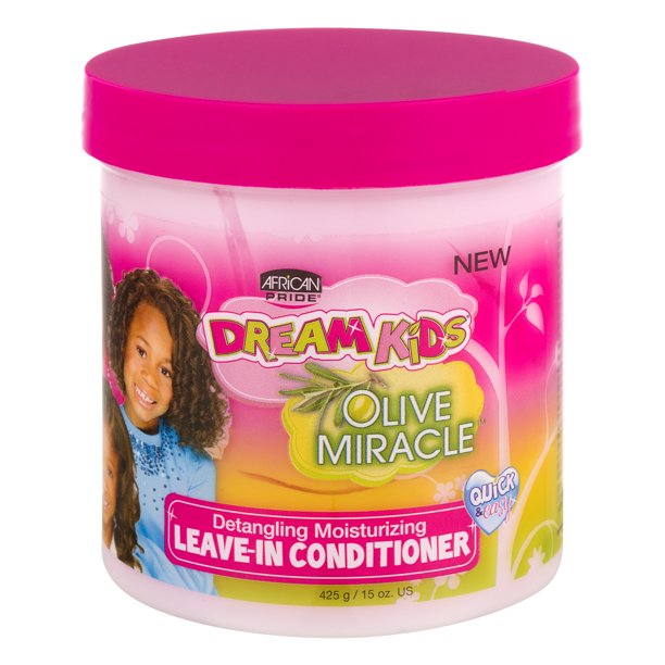 MASAfrican Pride Dream Kids Olive Miracle Leave In Conditioner 15oz-Food