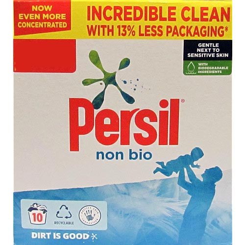MASPersil Fabric Cleaning Washing Powder Non Bio 10 Wash-Food
