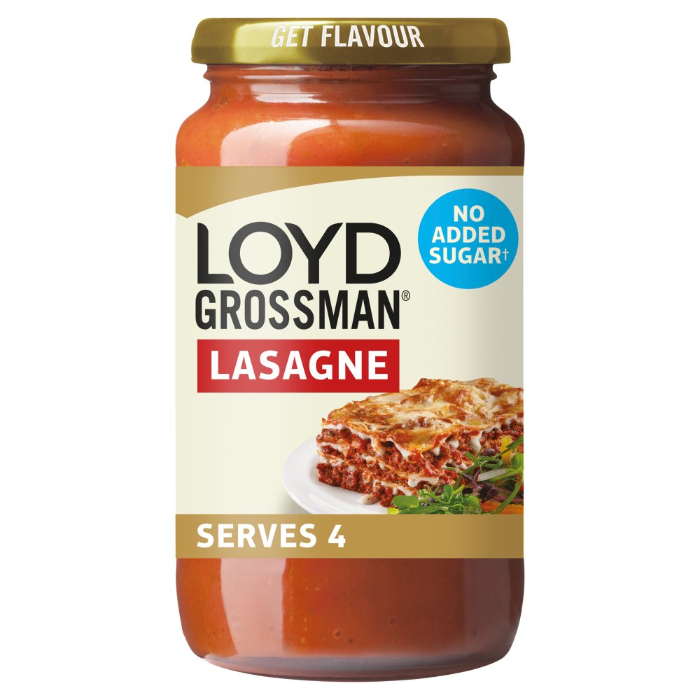 MASLoyd Grossman No Added Sugar Red Lasagne Sauce 450g-Food