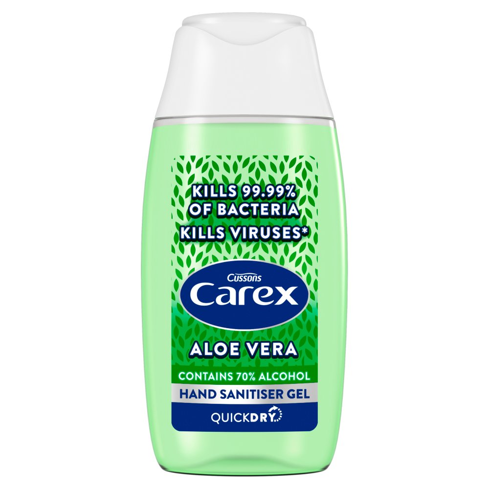 MASCarex Antibacterial Hand Sanitiser Gel Aloe Vera 50ml-Food