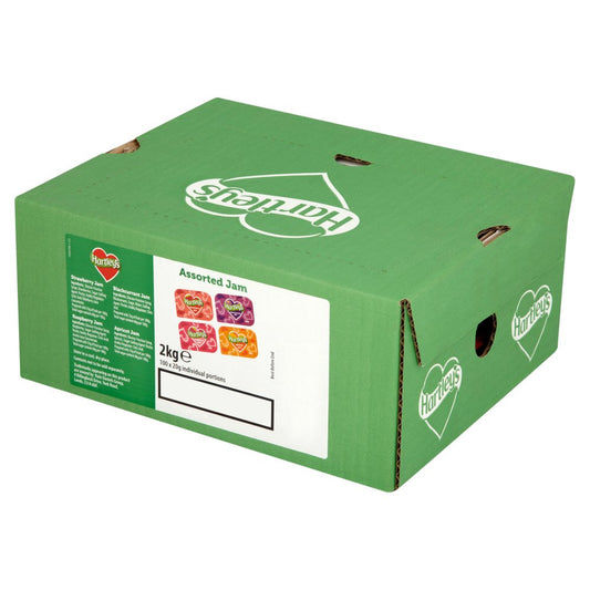 Hartley's Assorted Jam 100 x 20g
