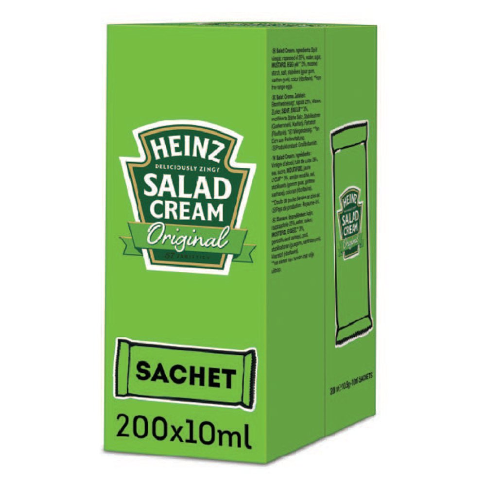 MASHeinz Original Salad Cream 200x10.5g-Food
