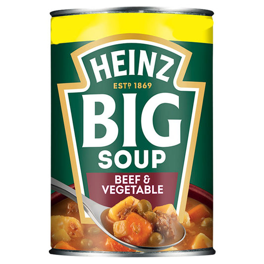 Heinz Big Soup Beef & Veg 400g