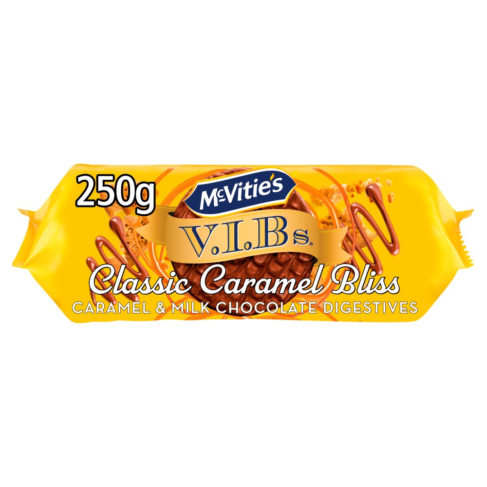 MASMcVitie's V.I.B's Caramel Biscuits 250g-Food