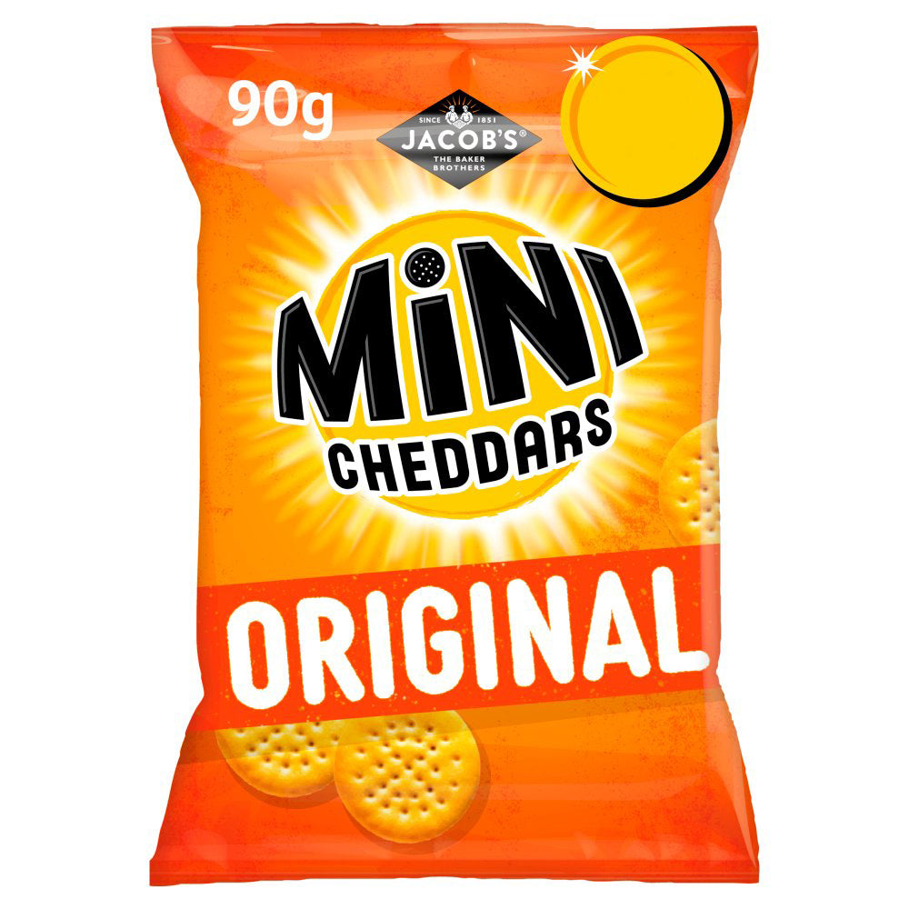 MASJacob's Mini Cheddars Original Snacks 90g-Food
