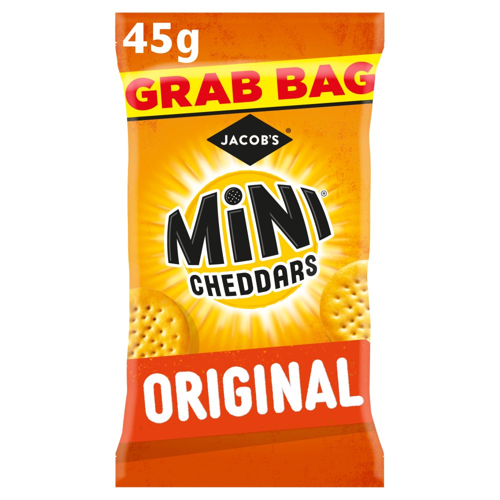 MASJacob's Mini Cheddars Original Snacks 45g-Food