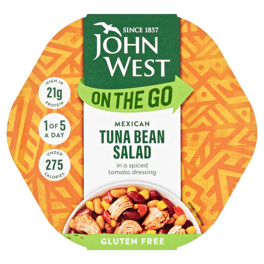 MASJohn West On the Go Mexican Tuna Bean Salad 220g-Food
