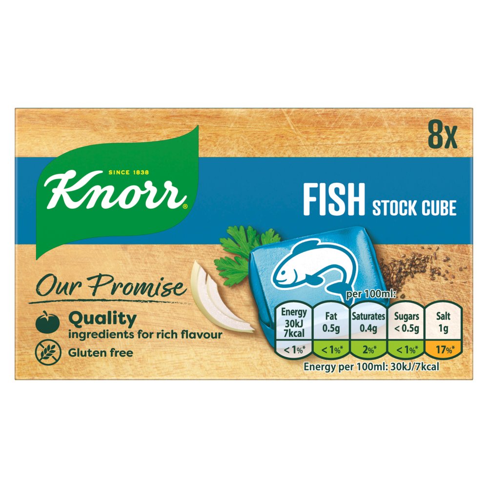 MASKnorr Stock cubes Fish 10g-Food