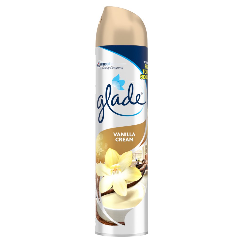 MASGlade Aerosol Vanilla Cream Air Freshener 300ml-Food