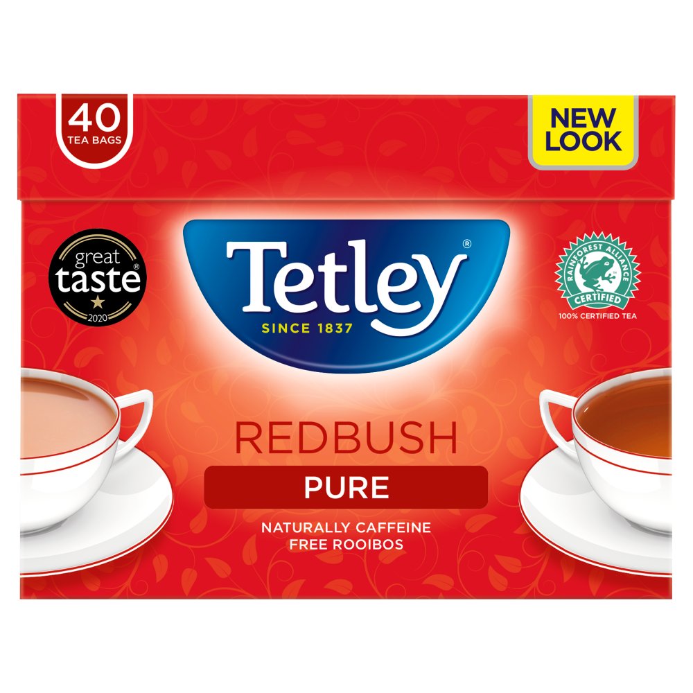 Tetley Redbush Tea Bags x40-Food