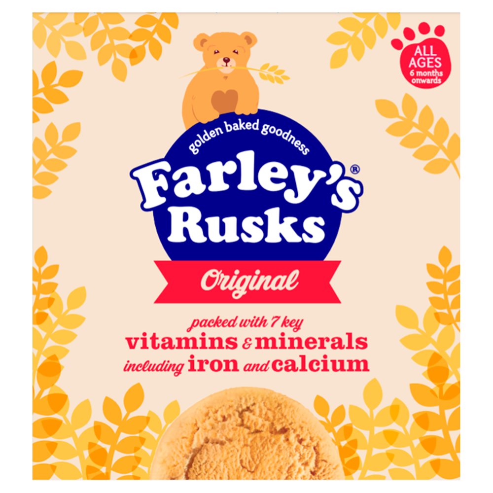 MASFarley's Rusks Original All Ages 6 months onwards 150g-Food