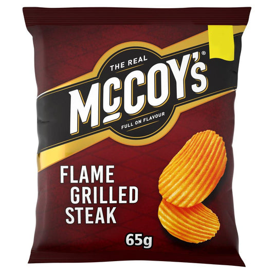 MASMcCoy's Flame Grilled Steak Sharing Crisps 65g-Food