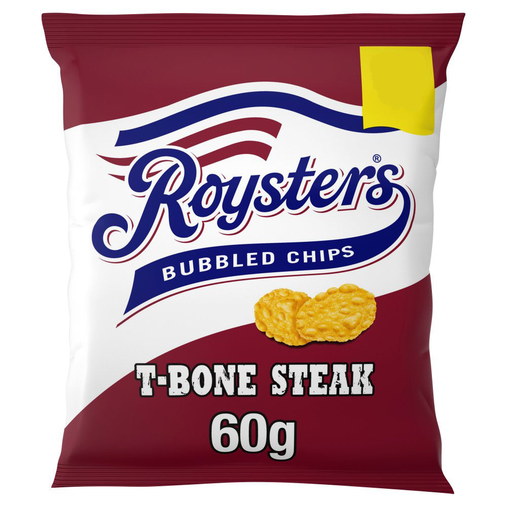 Roysters T-Bone Steak Crisps 60g-Food